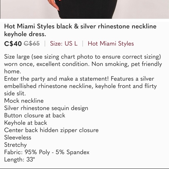 HIGH STRETCH Bodycon clubbing dress / V Sexy and extremely comfortable - Picture 9 of 9